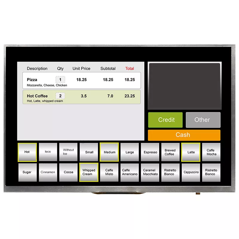 10,1 tommers HD MIPI TFT -modul