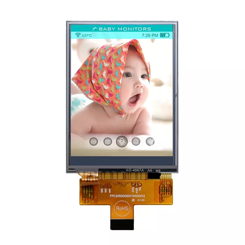 2,8 tommer 240*320 bred temperatur TFT -modul