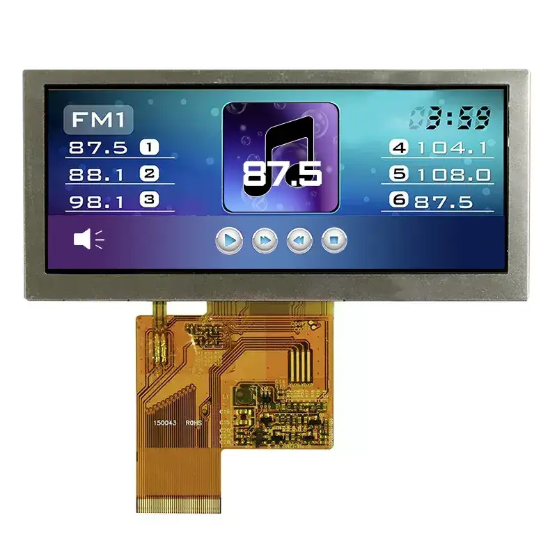 Hvorfor er TFT-moduler av bartype ideelle for industrielle kontrollpaneler