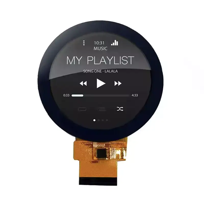 Hva er bruksområdene til en rund TFT LCD-modul