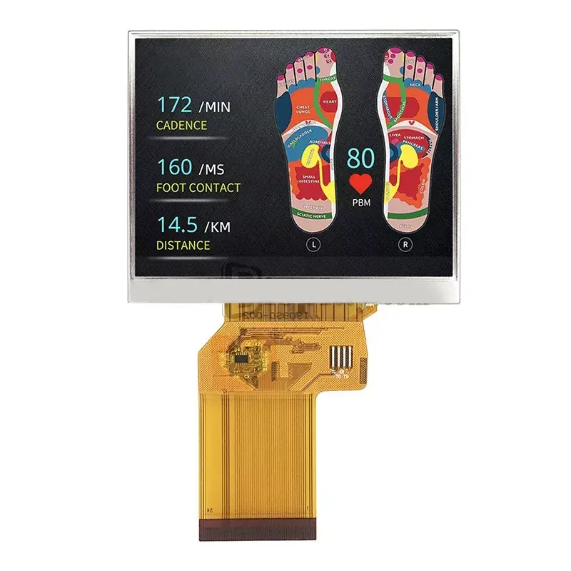 3,5 tommers bred temperatur TFT -modul