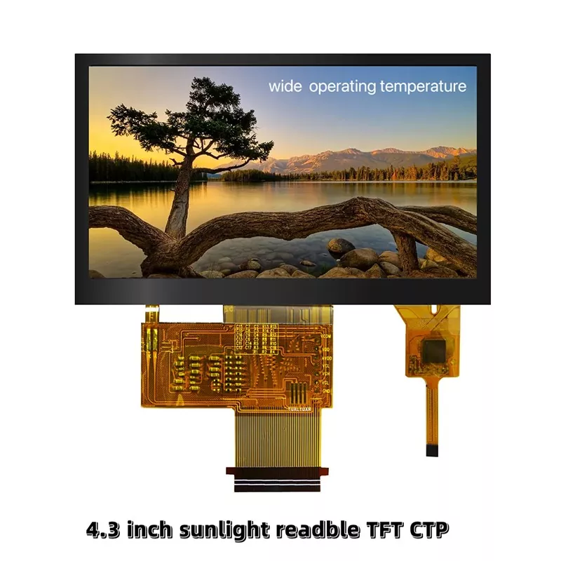 4.3 tommer 480x272 med berøringsskjerm TFT -modul