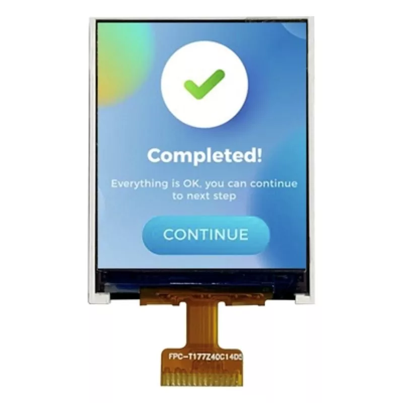 Portrett 1,77 tommers TFT LCD Display SPI 128x160 ST7735 Driver